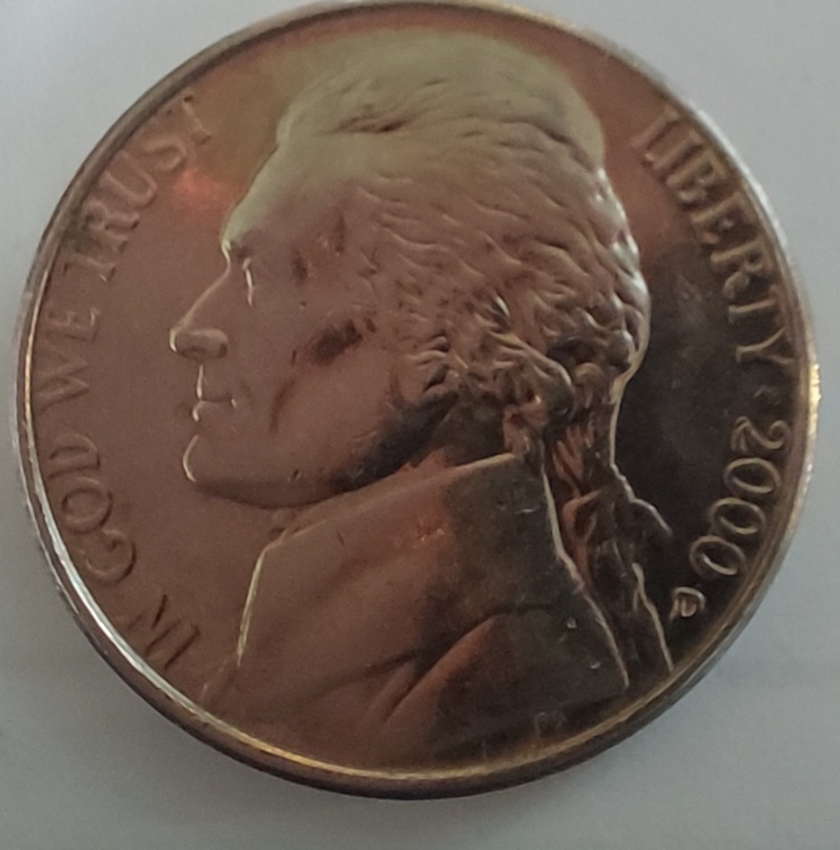 2000-D-Nickel-I-Proof-Like-Condition